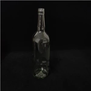 ホット販売 1000 ml ラム酒瓶酒のガラス瓶